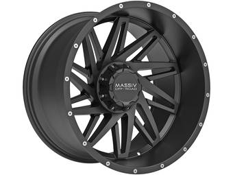 Massiv Off-Road Matte Black OR-3 Wheels