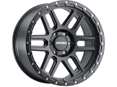 Mayhem Matte Black Delta Wheels | Rugged Ridge