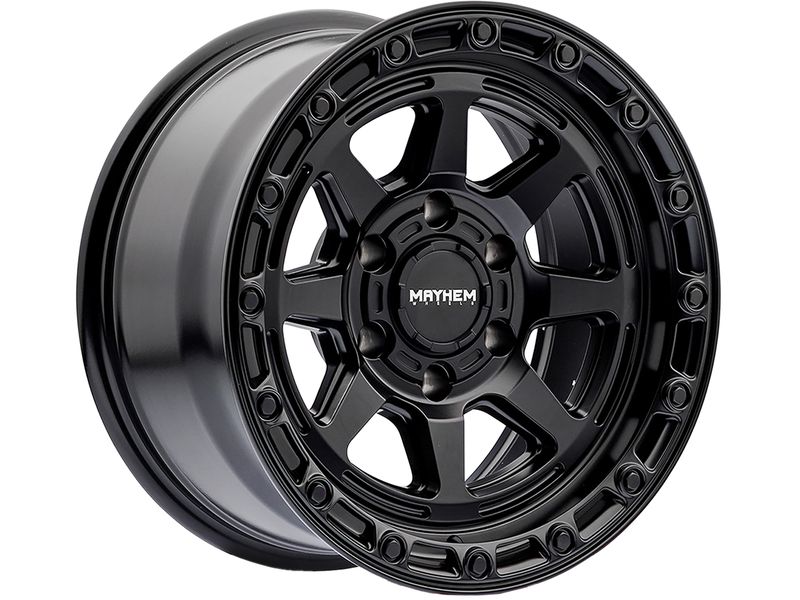 Mayhem Mayhem Matte Black Ridgeline Wheel 8306-7883MB