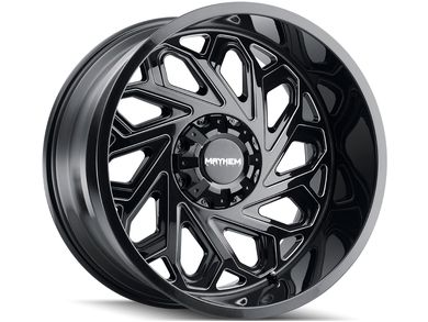 Mayhem Mayhem Milled Gloss Black Essex Wheel 8112-2237BM