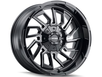 Mayhem Milled Gloss Black Flywheel Wheels | Rugged Ridge