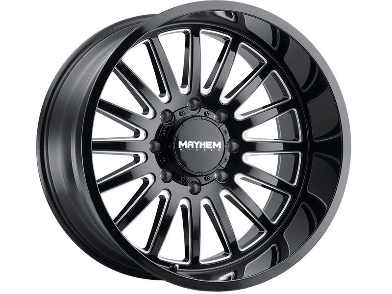 Mayhem Milled Gloss Black Utopia Wheels | Rugged Ridge