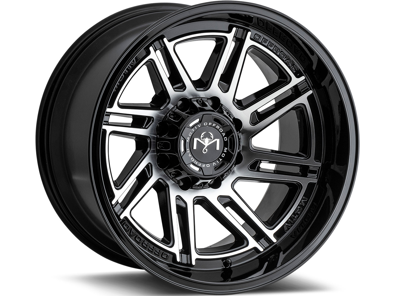 Motiv Wheels Motiv Machined Gloss Black Millenium Wheel 425MB-2208712
