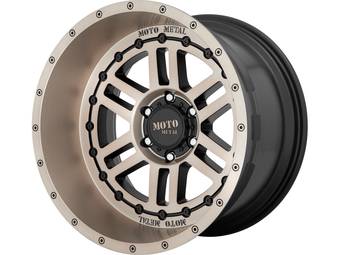 Moto Metal Bronze Deep Six Wheels