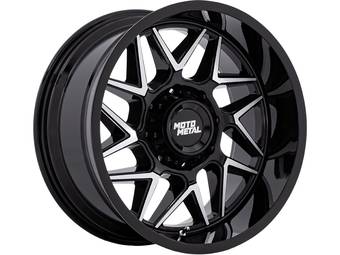 Moto Metal Machined Gloss Black MO812 Turbine Wheel