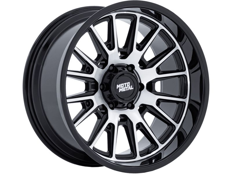 Moto Metal Moto Metal Machined Gloss Black MO814 Tekton Wheel