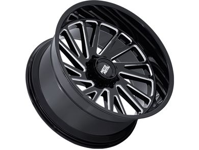 Moto Metal Milled Gloss Black MO811 Combat Wheels | Rugged Ridge