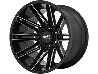 Moto Metal Milled Gloss Black MO998 Kraken Wheels