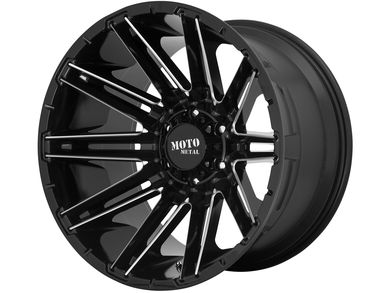 Moto Metal Moto Metal Milled Gloss Black MO998 Kraken Wheel
