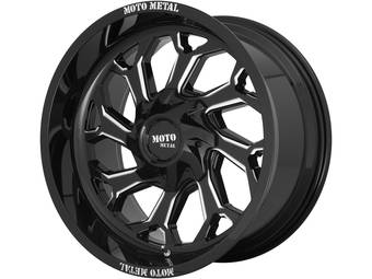 Moto Metal Milled Gloss Black MO999 Wheels