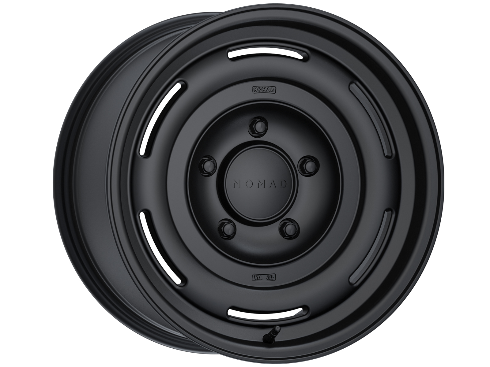 Nomad Wheels Nomad Matte Black Field Wheel N504SB-67055-12