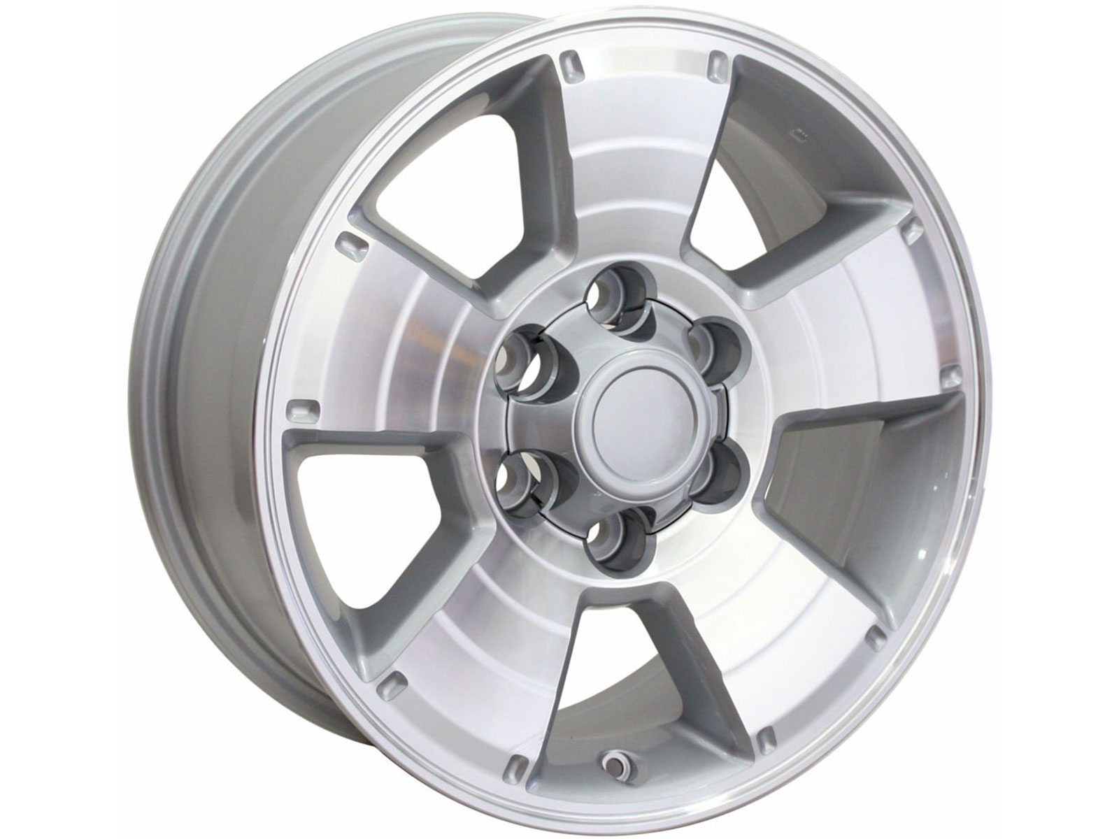 OE Machined Silver TY09 Wheels | Rugged Ridge