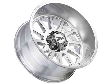 Off-Road Monster Brushed Silver M17 Wheels | Rugged Ridge