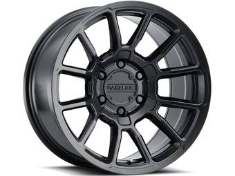 Raceline Matte Black Gauge Wheels