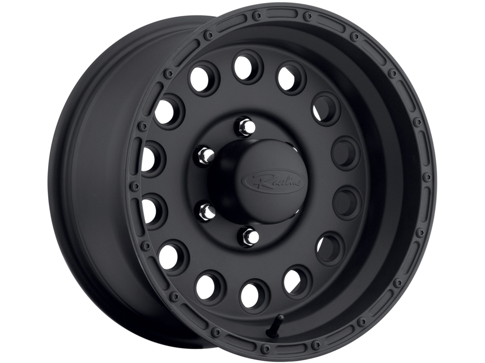 Raceline Raceline Matte Black Rockcrusher Wheel 887B-60081