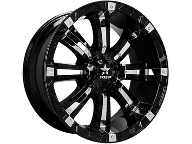 RBP RBP Black & Chrome 94R Wheel 94R-2090-85+10BP