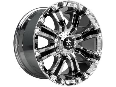RBP RBP Chrome & Black 94R Wheel 94R-1790-86+10C-D