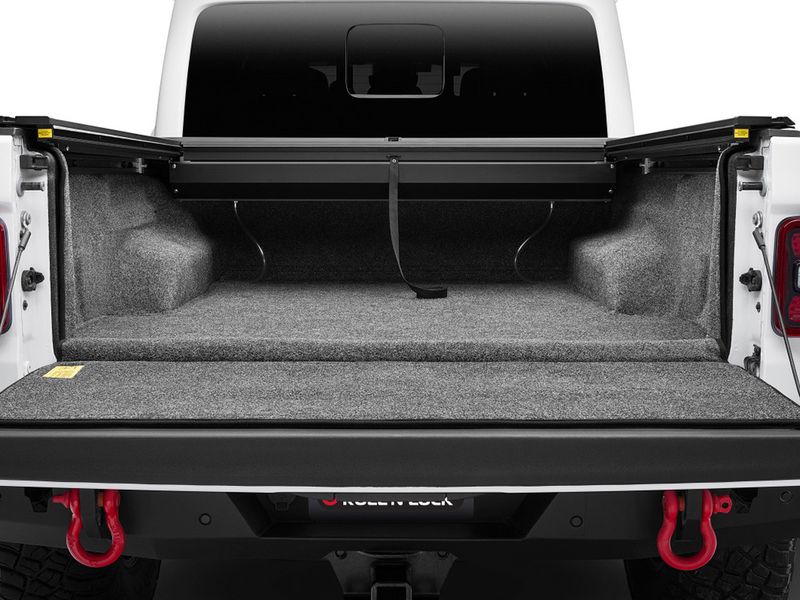 Rugged Ridge Armis Retractable Bed Cover With Max Track Rails Rugged