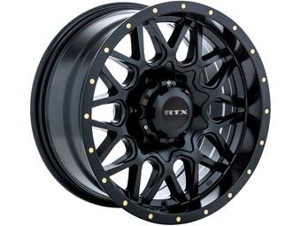 RTX Off-Road Matte Black Canyon Wheels