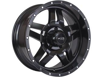 RTX Off-Road Matte Black Mesa Wheels