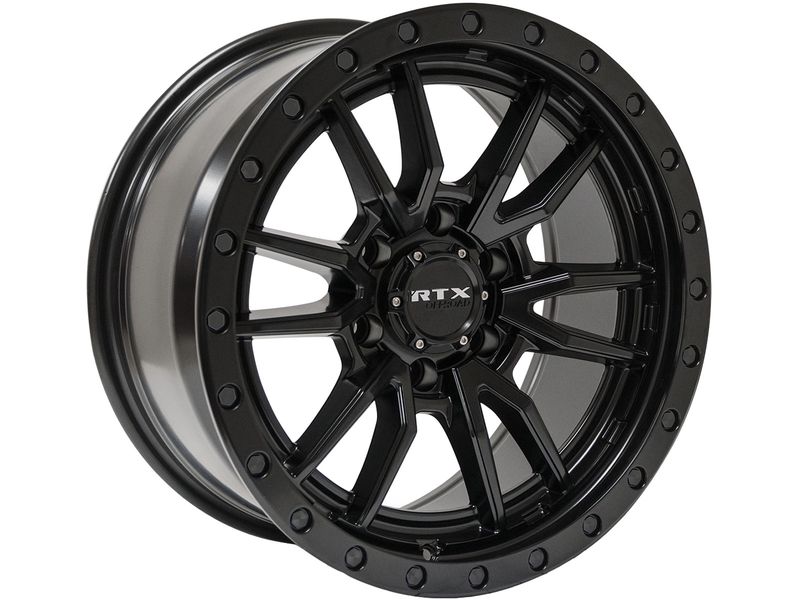RTX Off-Road Matte Black Wolf Wheels | Rugged Ridge