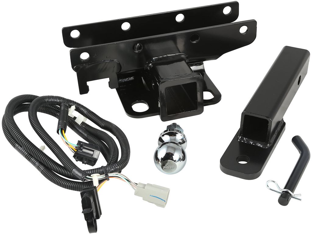 Rugged Ridge 11580.54 Complete Trailer Hitch Kit For 07-18 Jeep Wranglers JK