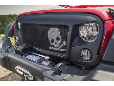 rugged ridge spartan grille kit 12034