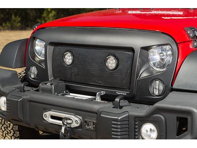 rugged ridge spartan grille kit 12034