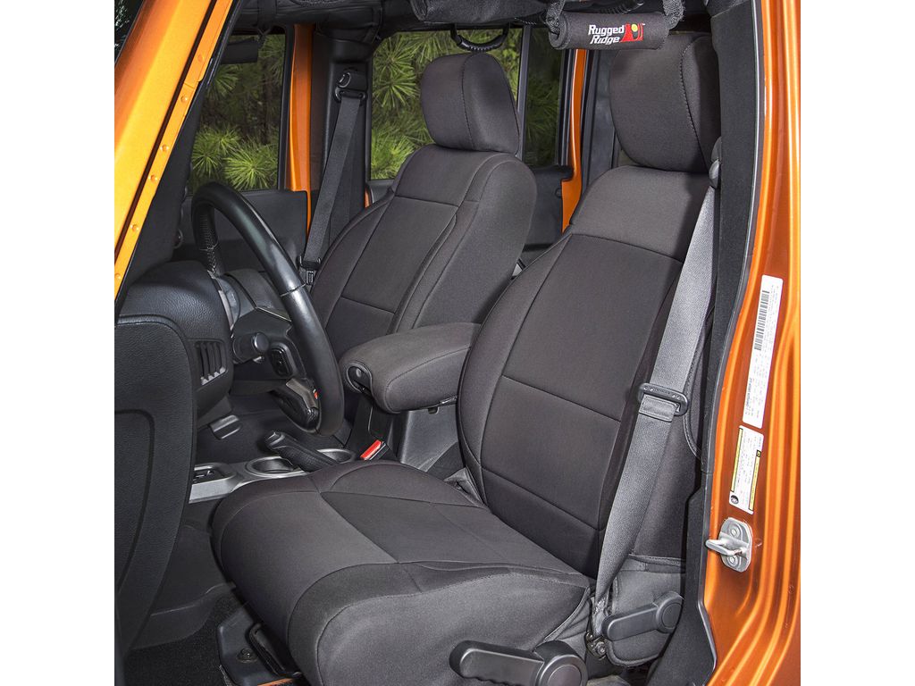 Rugged Ridge 13297.01 Neoprene Seat Covers For 11-18 Jeep Wrangler JK 4-Door