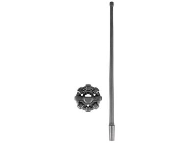 Antenna Corta E Flessibile Per Jeep Wrangler TJ/JK - Rugged Ridge 17212.07 (22,9 Cm) - Non Si Rompe Più!