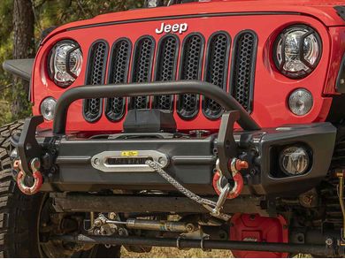 Rugged Ridge Arcus Front Bumper with Overrider