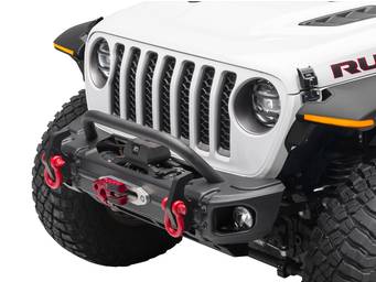 Rugged Ridge Arcus Front Bumper with Overrider Bar Main Image