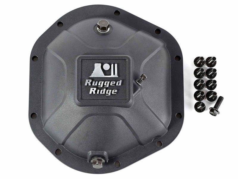 Rugged Ridge 16595.35 Heavy Duty Cast Steel Differential Cover for Dana 35 