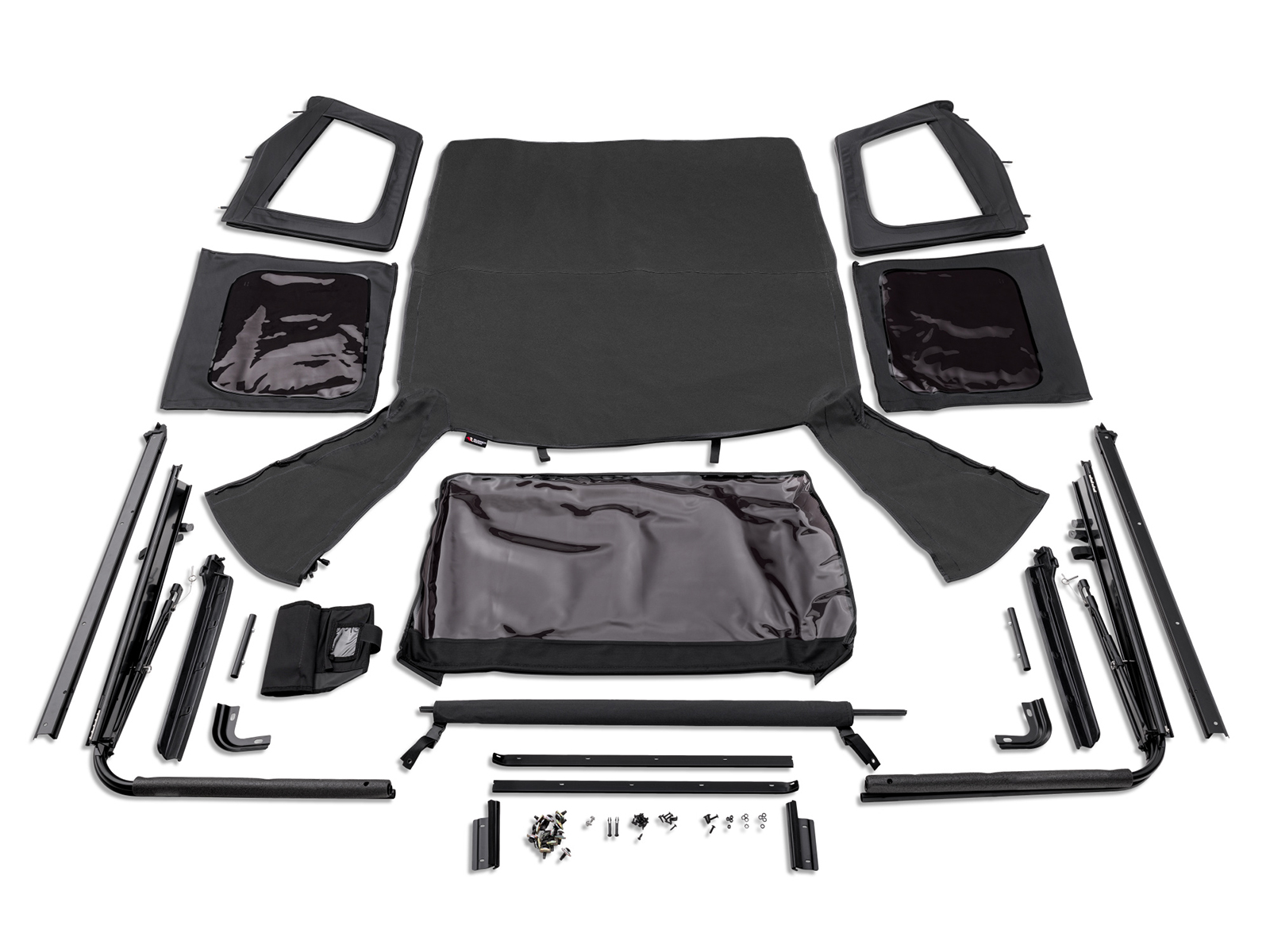 Rugged Ridge Kit Pedane Laterali In Acciaio Per Jeep – 2 Pezzi, Modelli CJ E M38 (1945-1971)