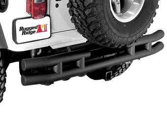 Rugged Ridge Dual Tube Rear Bumper Main Image