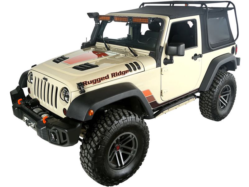 Wrangler rugged. Jeep Wrangler YJ. Jeep Wrangler 07-18 JK. Rugged Ridge.