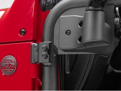 Rugged Ridge Fortis Front Tube Doors with Mirrors 11509.15