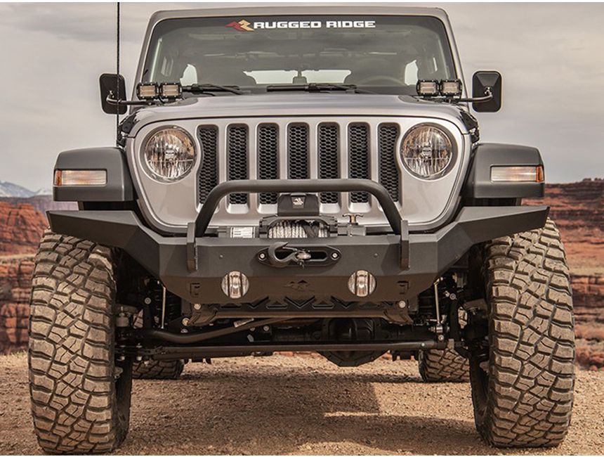 HD Front Bumper | Rugged Ridge