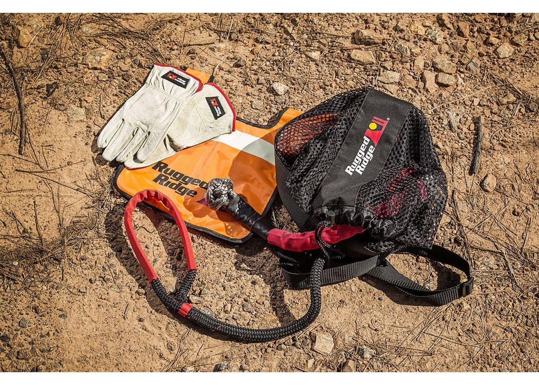 Torn Ranch Recovery Set Premium Recovery Kit - 20,000 LB | Rugged Ridge