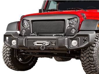 Rugged Ridge Spartacus Front Bumper with Winch Plate Main Image