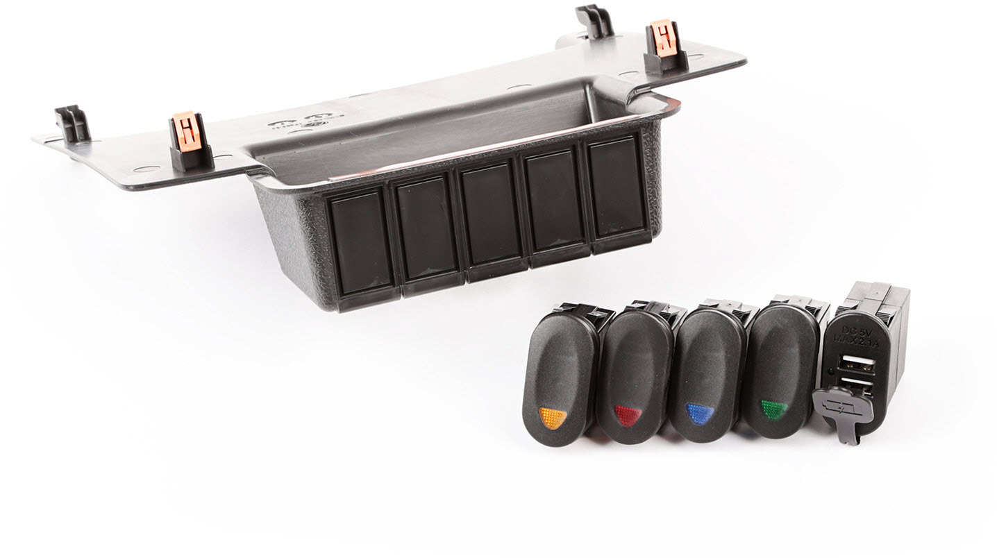 Rugged Ridge Switch Pod Lower Panel 17235.84