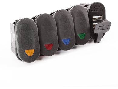 Rugged Ridge Switch Pod Lower Panel 17235.84