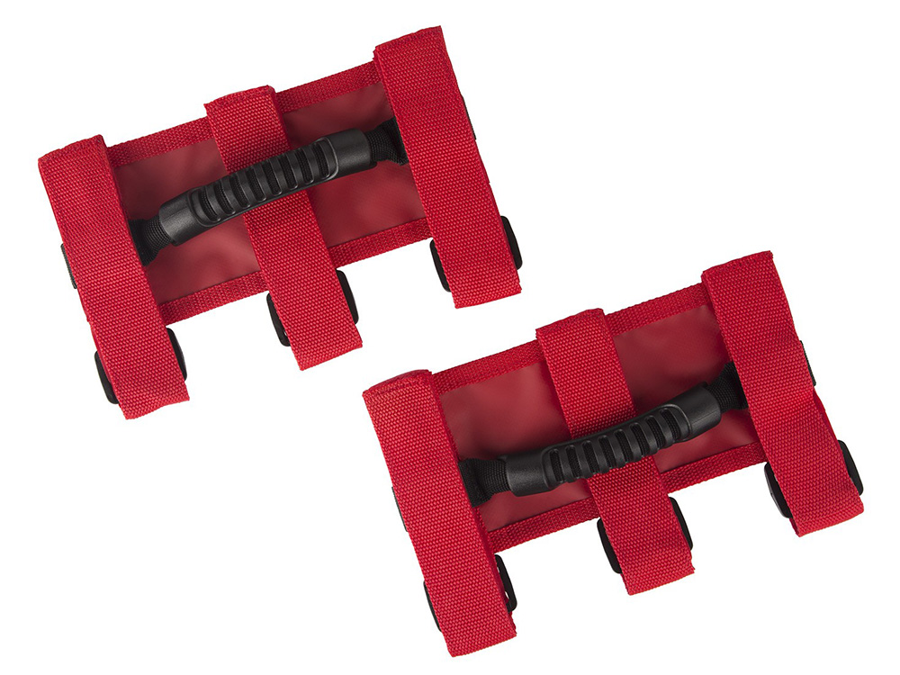 『MIYA WAG GRAB RED』 Rugged Ridge Ultimate Grab Handles Red 13505.03