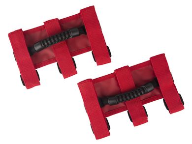 Rugged Ridge Rugged Ridge Ultimate Grab Handles Red 13505.03