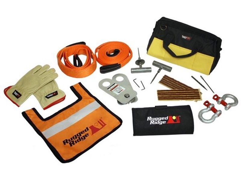 Standard Recovery Gear Kit - For vehicles up to 6,000 lbs.