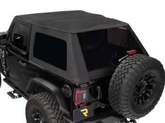 Rugged Ridge Voyager Fastback Black Soft Top 13862.35 Main Image