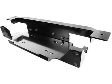 RUGCEL 23-Inch Winch Mounting Plate - Heavy Duty Cradle For 8000-13000 Lb Winches