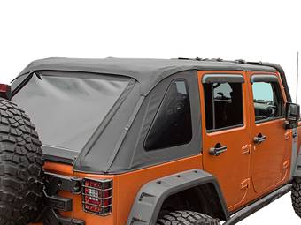 Rugged Ridge XHD Bowless Soft Top Main Image