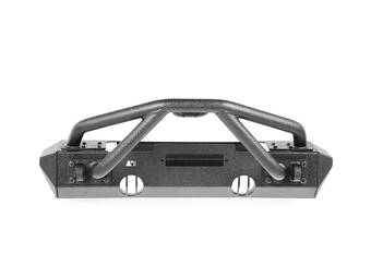 Rugged Ridge XHD Stubby Front Bumper with Striker 11540.54 01