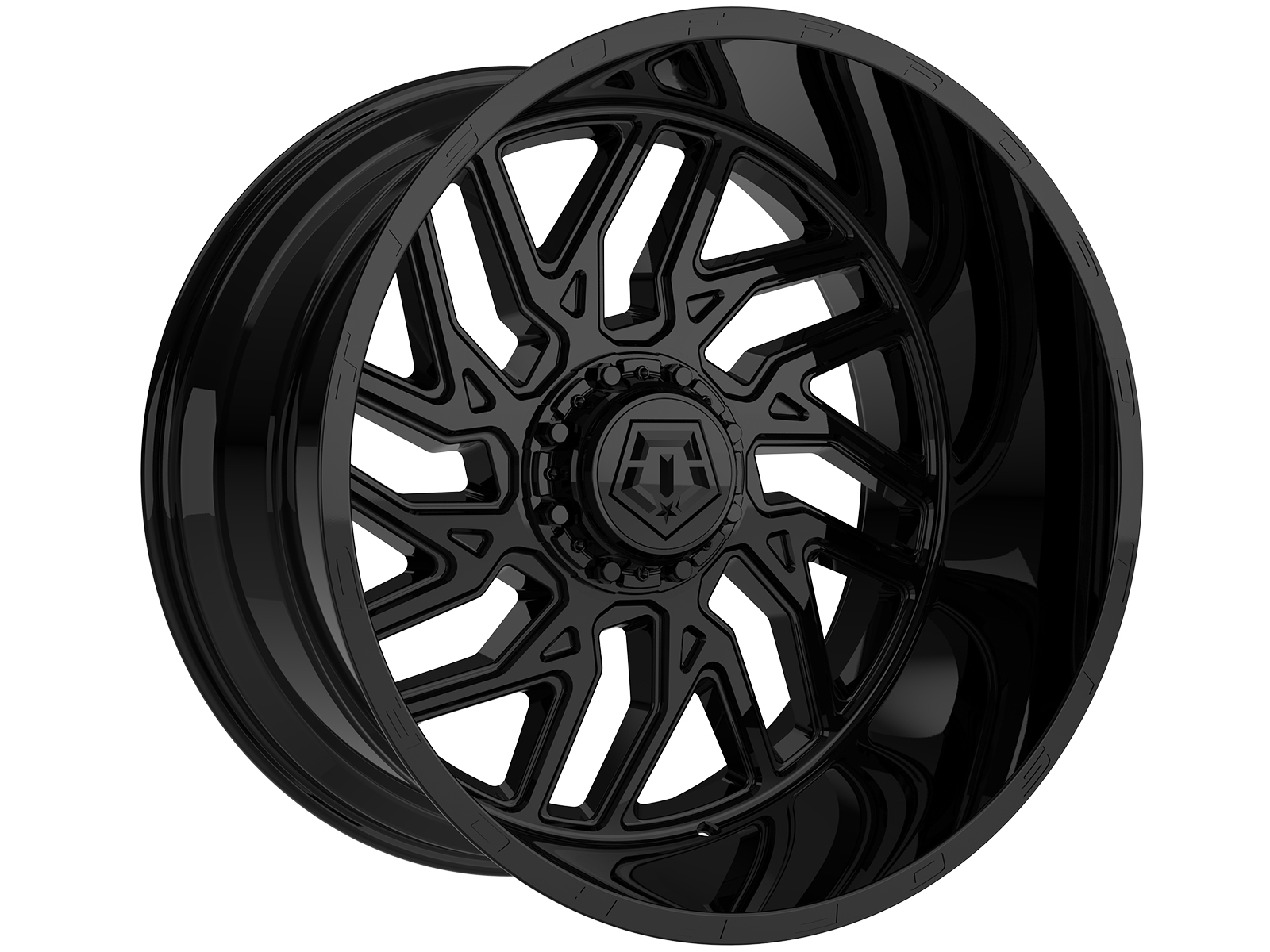 TIS TIS Gloss Black 544 Wheel 544B-2226844S